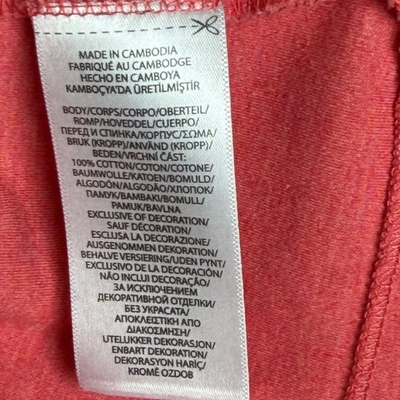 Polo Ralph Lauren Men’s Classic Fit Long Sleeve Tee Shirt Heathered Red Sz L - Picture 4 of 8